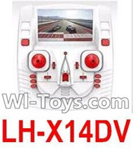 LH-X14DV Parts-45 Transmitter (Can only be used for LH-X14DV Quadcopter),Lead Honor LH-X14 X14C X14DV X14WF RC Quadcopter Drone Spare Parts Accessories,LH-X14 Replacement parts